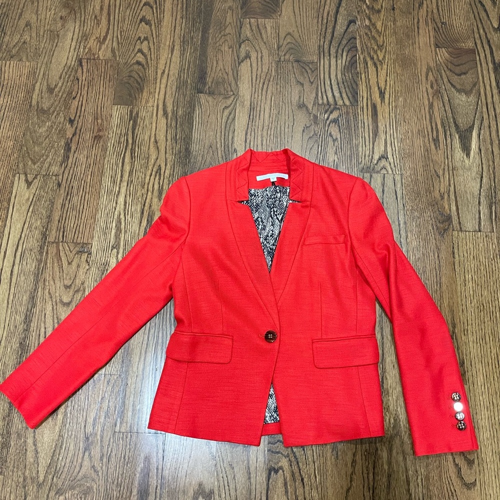 Veronica Beard Farley Up-Collar Dickey Jacket